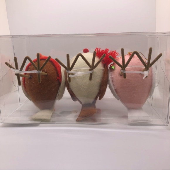 2023 Featherly Friends: Flock of 3 mini festive birds (Wondershop Target) - Picture 6 of 7